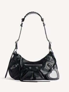 balenciaga bag le cagole - black